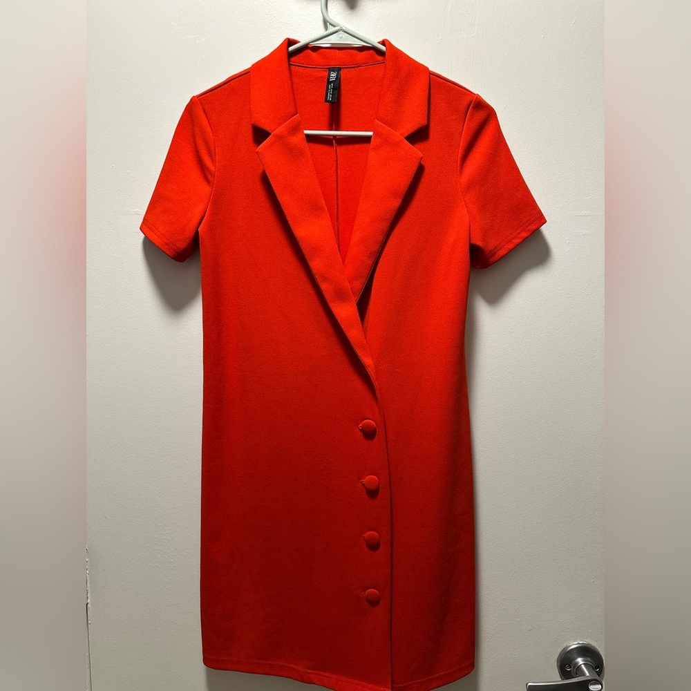 Gorgeous Zara Red Dress – Size Small – good condition